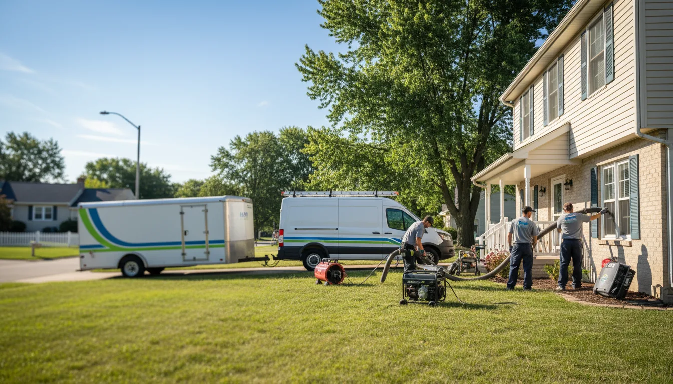 Flooded Basement Restoration And Cleanup With Repair in Pemberton, MN near me